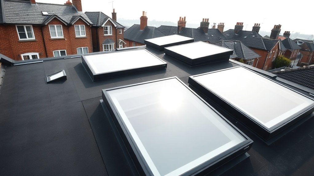 Flat Roof Skylights Olney