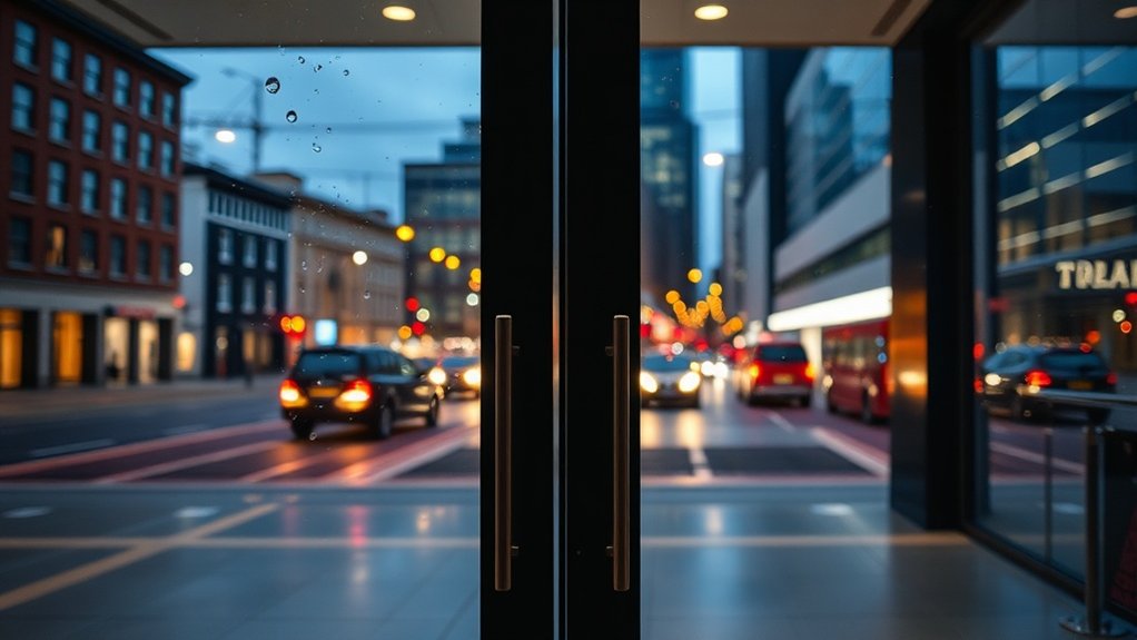 Glass Doors Ravenstone
