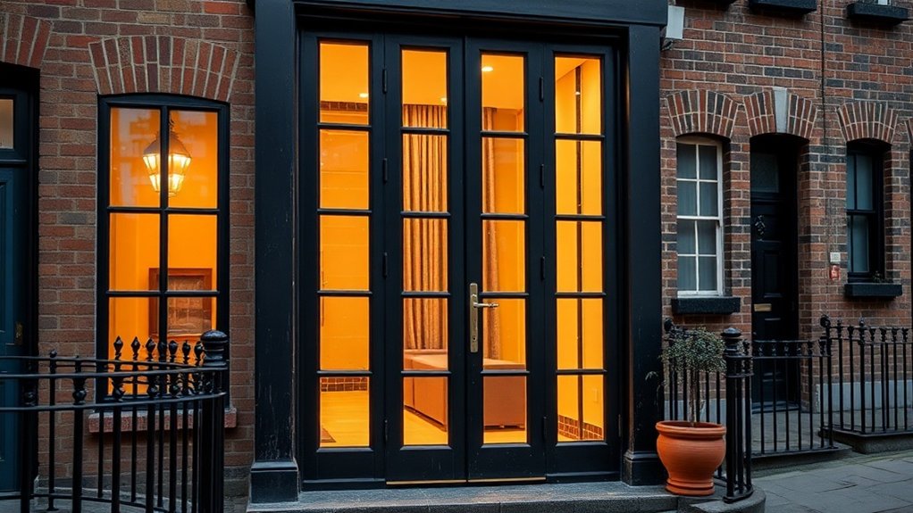 Glass Panel Doors Olney
