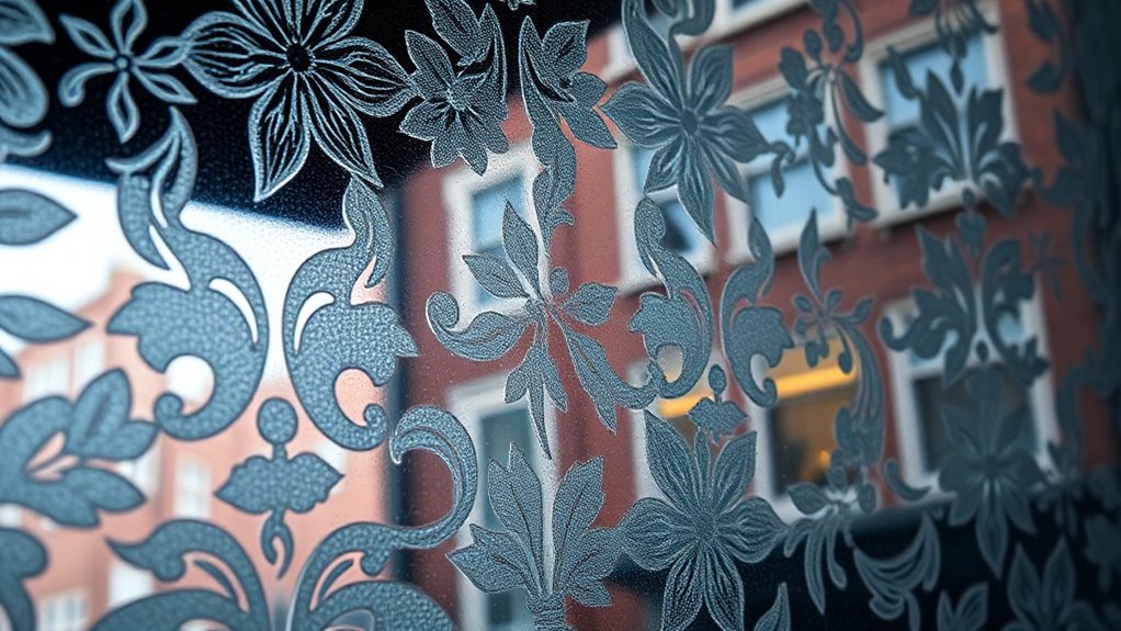 Patterned Decorative Glass Olney