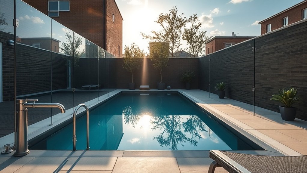 Pool Glass Fencing Olney