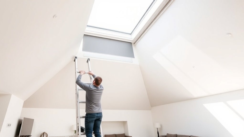 Skylight Blinds Installation Olney